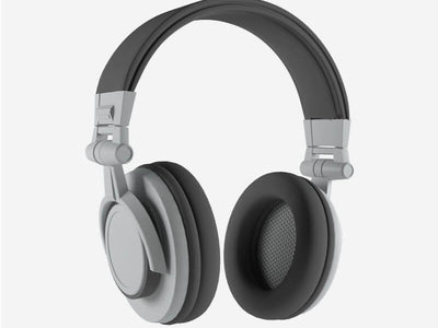 Black Grey Headset